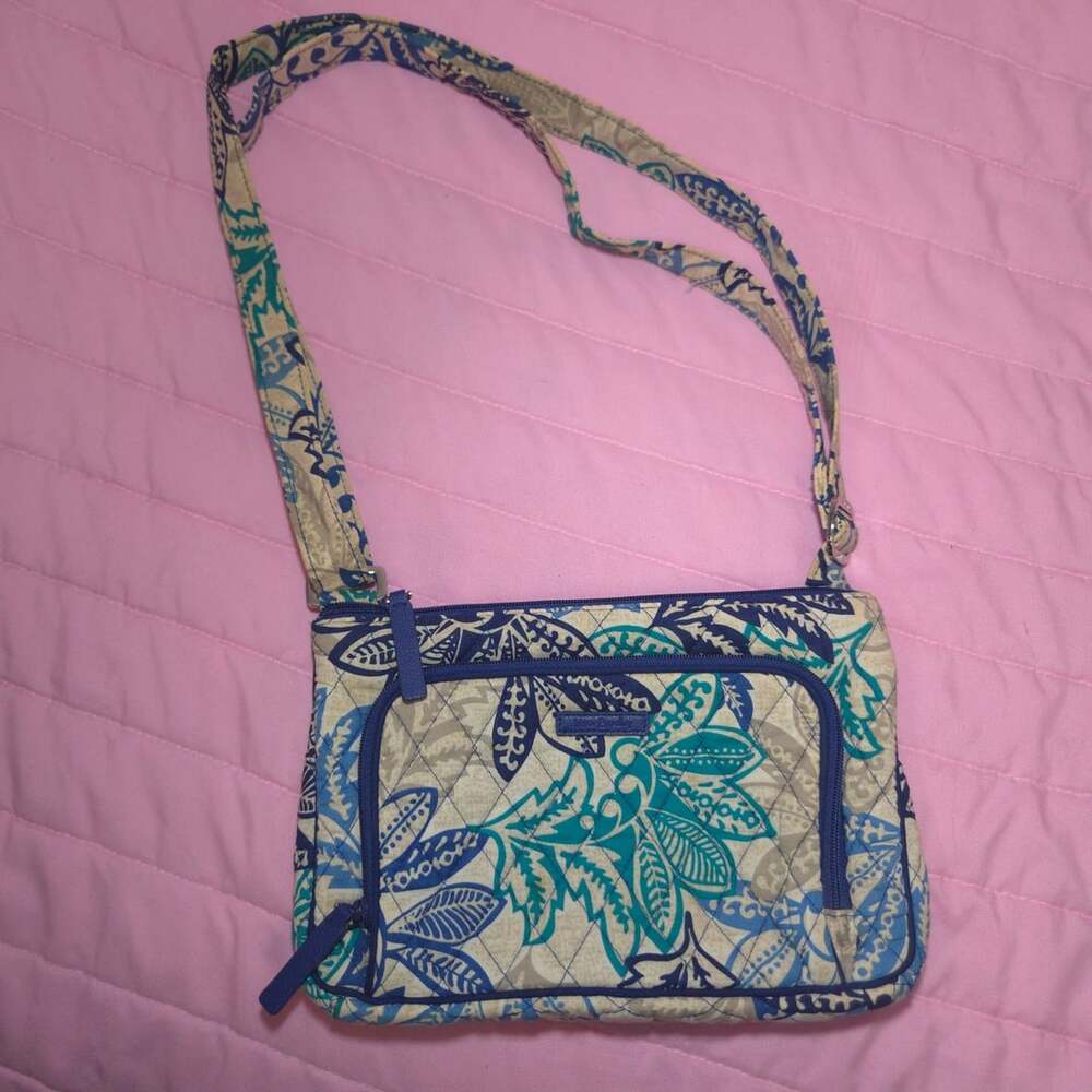 Vera Bradley Little Hipster Crossbody Santiago Pattern